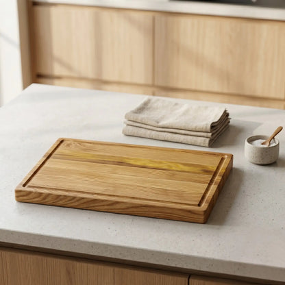 XL cutting board 565mm for scale reference, MNCWOOD handmade board